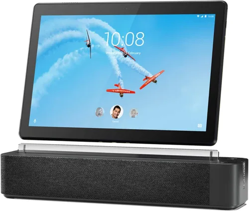 Vista 8 de Lenovo Smart Tab M10 HD Tablet Android de 10.1 pulgadas de 16 GB con base de carga habilitada para Alexa incluida, Android Pie, ZA510007US, negro
