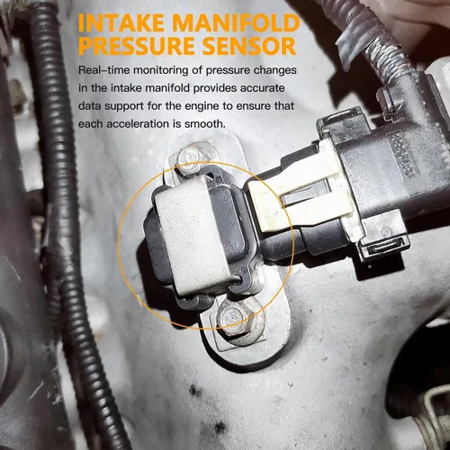 Vista 3 de 2024 Upgraded Manifold Absolute Pressure Sensor Map for Buick Rainier 2004-2007 Repl.# 213-796, 213-351, 213-1742, 213-4434