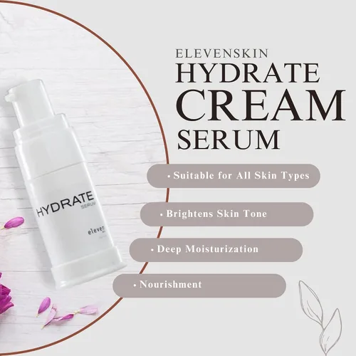 Vista 4 de ELEVENSKIN - Suero hidratante en crema - Suero hidratante para la cara - Suero facial antienvejecimiento para mujeres - Suero hidratante de noche