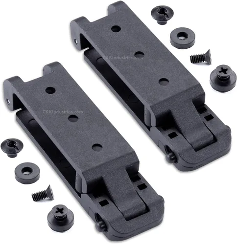 Vista 22 de HolsterSmith Clips de Cinturón con Bloqueo Compatibles con Molle con Herrajes de Montaje – (1.50, 2.0, 3.0 y 5.0 Pulgadas) – Accesorios Molle
