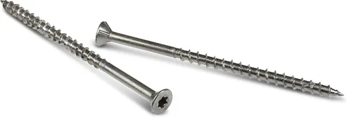 Vista 2 de Simpson Strong-Tie S10300WPB - Tornillo DWP para madera SS con accionamiento en cubierta, #10 x 3 pulgadas, T-15, cabeza plana, acero inoxidable