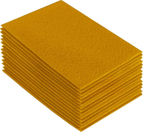 Vista 159 de FabricLA Hojas de fieltro acrílico para manualidades, cuadrados de fieltro precortados suaves de 4 x 4 pulgadas (3.9 in x 3.9 in), utiliza hojas