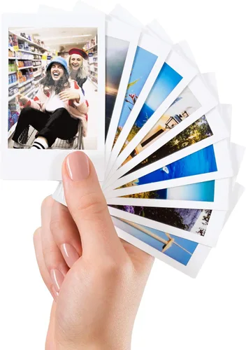 Vista 5 de Fujifilm Instax Mini - Película fotográfica de revelación instantánea, paquete individual de 10 hojas por paquete, con borde blanco (16386004)