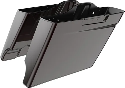 Vista 12 de Alforjas extendidas para Harley Touring Street Glide, Electra Glide, Road Glide 2014-2023 (whisky ámbar)