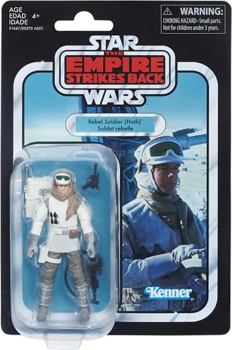 Vista 2 de STAR WARS The Vintage Collection Rebel Trooper (Hoth) Figura de 3.75 pulgadas
