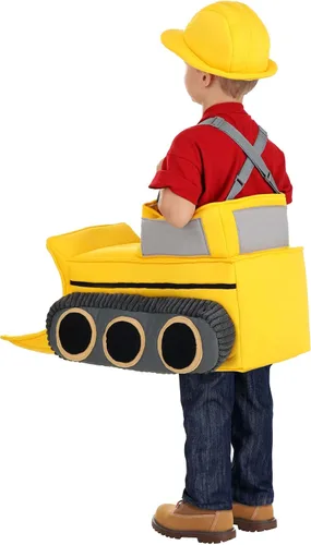 Vista 4 de Ride in Bulldozer Toddler Costume