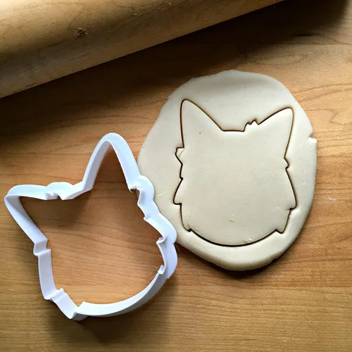 Vista 2 de Sweet Prints Inc Border Collie Dog (outline) Cookie Cutter - Dishwasher Safe (2")