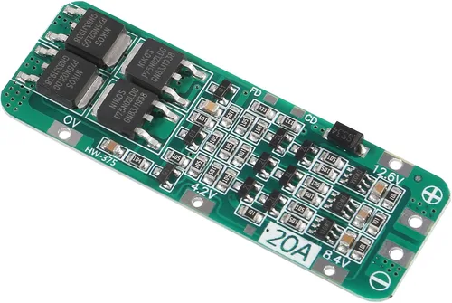 Vista 5 de ACEIRMC 5 unids 3S 20A Li-ion Batería de litio 18650 Cargador PCB BMS Tablero de Protección 12.6V Módulo