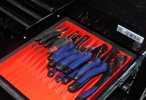 Vista 4 de Tool Sorter Organizador de alicates - Rojo