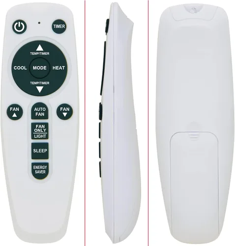 Vista 3 de Repuesto para control remoto de aire acondicionado Frigidaire que aparece en la imagen (C)
