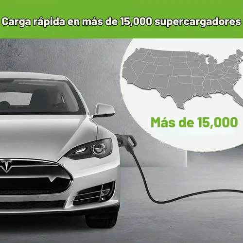 Vista 5 de NACS a CCS1 EV Adaptador de carga - 500A 1000V DC para Tesla