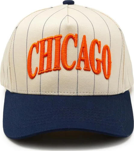 Vista 145 de Funky Junque Gorra de béisbol de 2 tonos para camionero adulto Misbehavin' - Leopardo/Beige