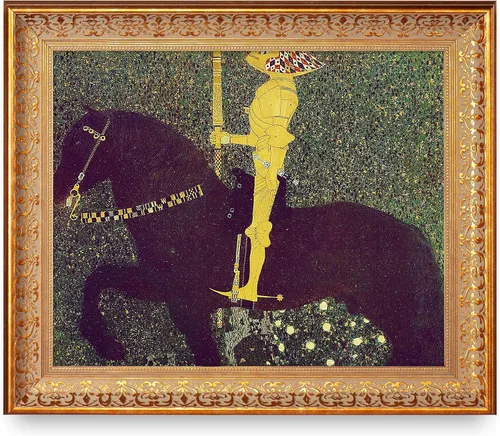 Vista 97 de A&T ARTWORK Avenue to Schloss Kammer por Gustav Klimt. Las reproducciones de arte clásico del mundo, impresiones en lienzo giclée para decoración