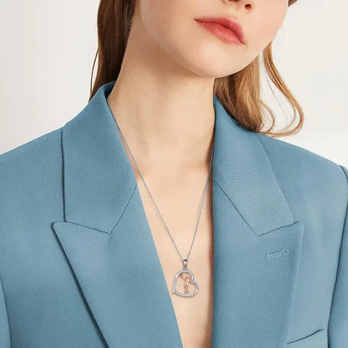 Vista 6 de YFN Regalos de tenis para mujer, collar con colgante de raqueta de tenis de plata de ley, joyería inspiradora para amantes del tenis, Plata