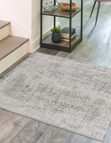 Vista 27 de Unique Loom Aberdeen Collection - Alfombra de área Stanhope (2' 7" x 6' 1" camino, gris/beige)