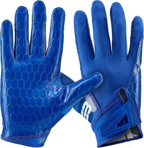 Vista 14 de Grip Boost DNA 2.0 Football Gloves with Engineered Stick - Adult Sizes Blanco