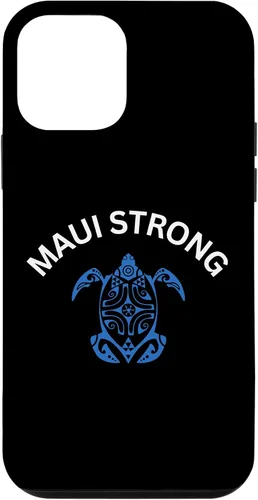 Vista 12 de iPhone 12/12 Pro MAUI Turtle - Abraza la resistencia con esta inspiradora funda tipo camiseta