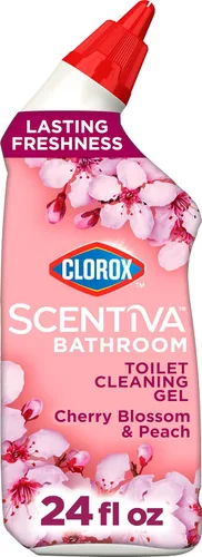 Vista 12 de Clorox Scentiva - Gel de limpieza para inodoro, flor de cerezo y melocotón, 24 onzas líquidas (paquete de 2)