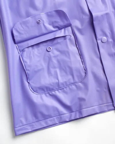 Vista 3 de Chubasquero para niñas Chaqueta impermeable con capucha para bebés, niños pequeños y niñas (12M-6)