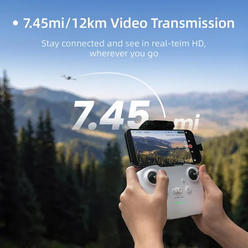 Vista 4 de Skyrover Mini dron S1 con cámara, video 4K/60fps, fotos de 8K/48MP