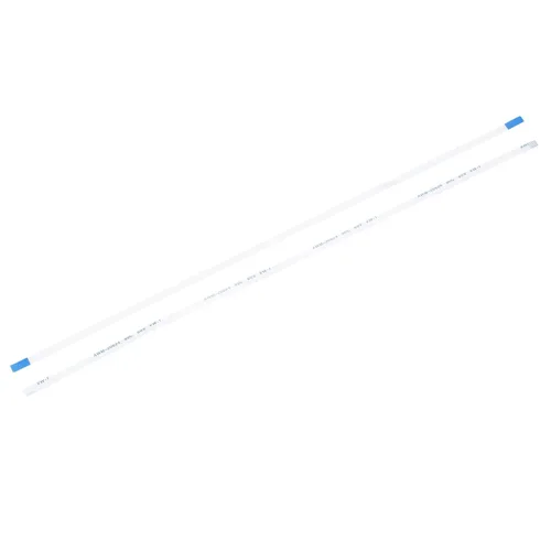 Vista 24 de uxcell Cable plano flexible, 5 pines de 0.020 in de paso de 1.181 in, FPC FFC, cable de cinta flexible para TV LCD, audio para automóvil
