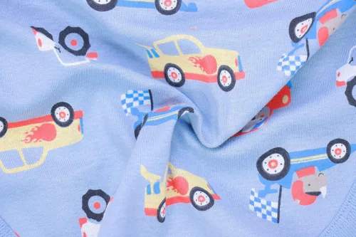 Vista 6 de Sladatona - Ropa interior con diseño de dinosaurio y tiburón para niños pequeños