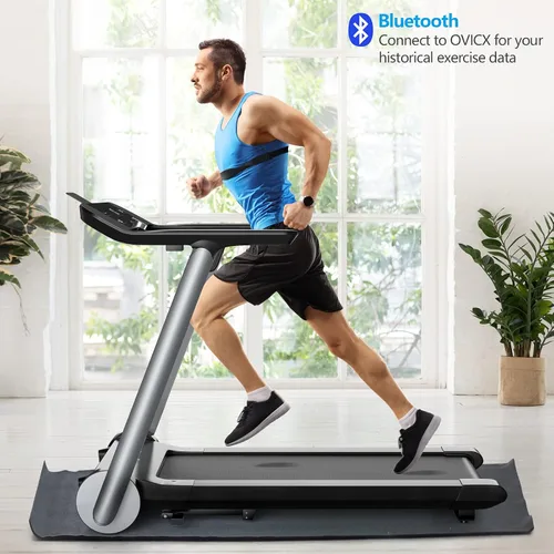 Vista 6 de Goplus Caminadora eléctrica plegable superfit de alta resistencia