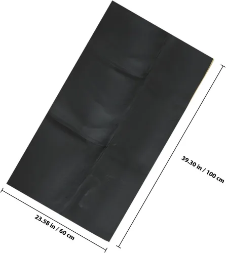 Vista 2 de Car Sound Deadening Insulation Mat 24x40 Inch 8mm Thick Black Vehicle Sound Absorbing Pad for Engine Hood Door Trunk Noise Reduction and Heat