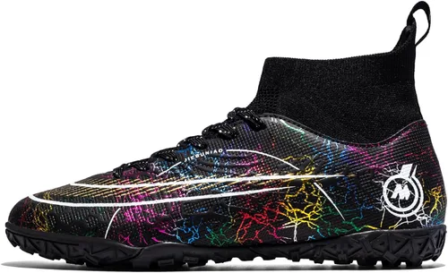 Vista 8 de Zapatos de fútbol para niños, para interiores, fútbol sala, césped, jóvenes, botines de fútbol para niños, botas de fútbol para entrenamiento al