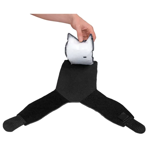 Vista 4 de 7750 - Envoltura universal de compresión de tobillo – Sistema de terapia de calor y frío – Mejora tu movilidad en una envoltura segura con este