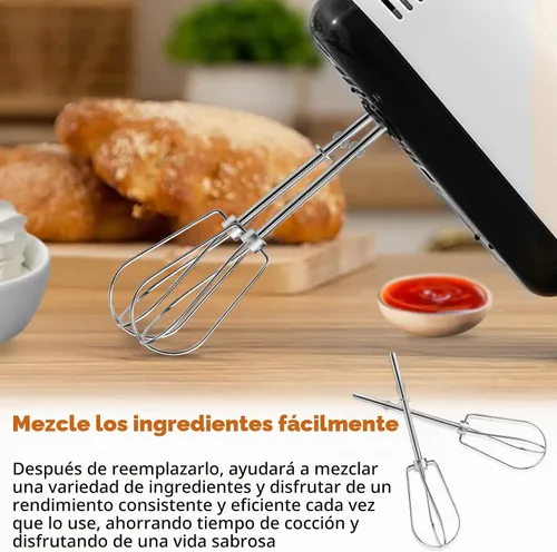 Vista 7 de Accesorios de batidores para batidora de mano para Kitchenaid de acero inoxidable