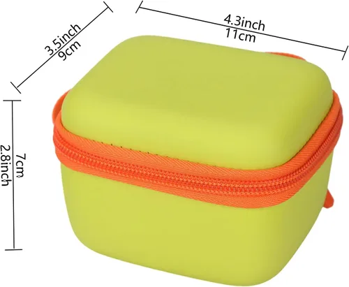 Vista 4 de Tourmate Estuche rígido de almacenamiento para Yoto Estuche de transporte de viaje para niños, altavoces, reproduce tarjetas de audiolibro