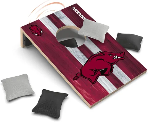 Vista 51 de SOAR Juego de Cornhole de mesa NCAA y altavoz Bluetooth