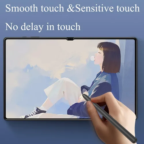 Vista 5 de Paquete de 1 protector de pantalla de privacidad para Samsung Galaxy Tab S10 Plus/Samsung Galaxy Tab S9 Plus 2023/Samsung Galaxy Tab S8 Plus