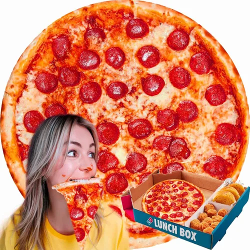 Vista 14 de Pepperoni - Manta de pizza para baby shower, elefante blanco, regalos para niños, mantas envolventes para niños y niñas, para fiestas, novedosas