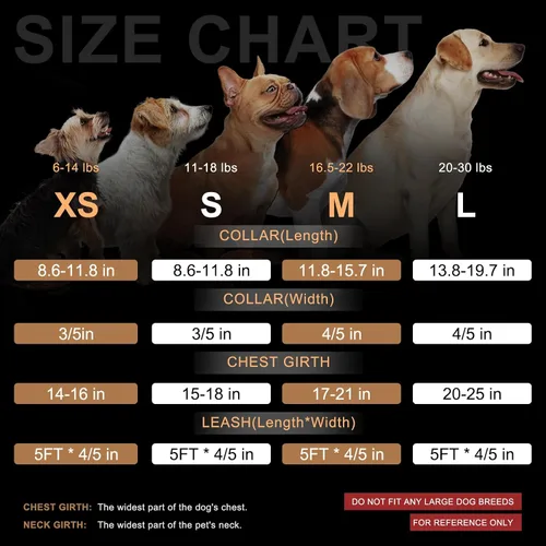 Vista 7 de BEAUTYZOO Step in - Juego de arnés para perro, collar y correa para perros pequeños, medianos y grandes, arnés para cachorro sin tirones, sin Beige