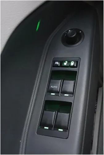 Vista 5 de MOCCAN 56040691AD - Interruptor de ventana de repuesto compatible con calibre D-odge compatible con J-eep compatible con C-ompass Patriot 2007 2008