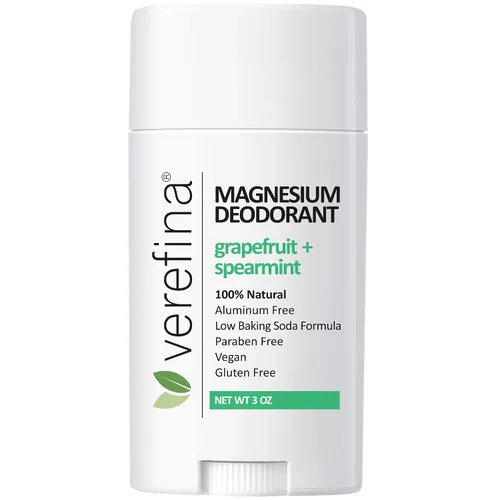 Vista 15 de Verefina Desodorante sin aluminio para hombres y mujeres, totalmente natural, hipoalergénico, sin parabenos, no tóxico, libre de crueldad, vegano