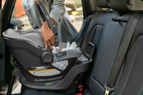 Vista 5 de UPPAbaby Extra Aria - Base de asiento de coche compatible con asientos de coche Aria Infantil/Instalación SmartSecure con pata de carga