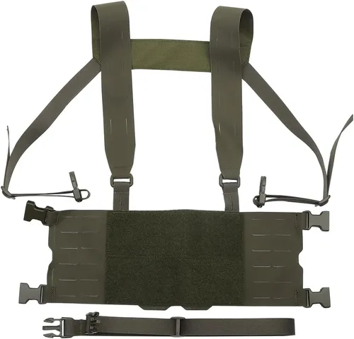 Vista 9 de Arnés táctico MOLLE Mag Pouch Chest Rig H