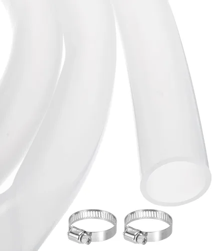Vista 12 de MECCANIXITY 1m Tubo de Goma de Silicona 25.4mm ID Tubo de Plástico Flexible Manguera de Aire para Elaboración de Cerveza, Fabricación de Vino 25.4mm