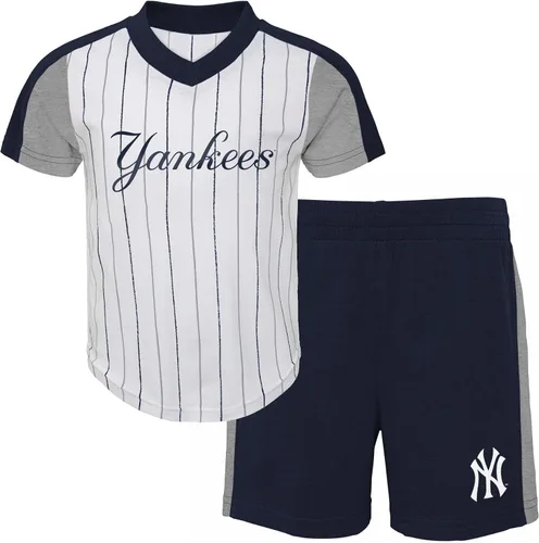 Vista 6 de Outerstuff MLB Kids 4-7 The Line Up - Juego oficial de camiseta y pantalones cortos de manga corta (2 piezas)