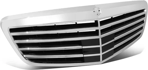Vista 7 de DNA MOTORING Rejilla horizontal estilo fábrica con ranura para placa y rejilla compatible con Mercedes-Benz SLK280 06-08 / 09-11 SLK300 / 05-11