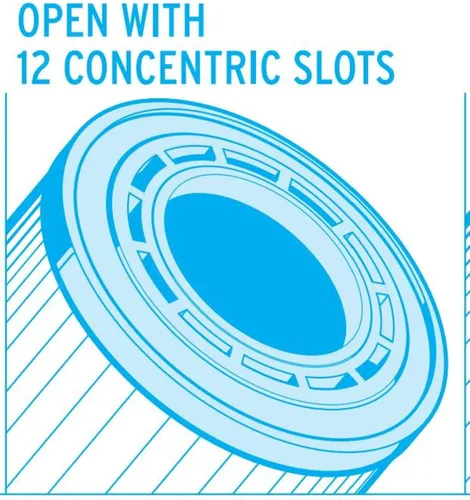 Vista 8 de Unicel SC3-SR100 - Cartucho de filtro de repuesto para piscina, 102 pies cuadrados, 3 onzas, 195 pliegues, compatible con modelos Sta-Rite Posi-Flo