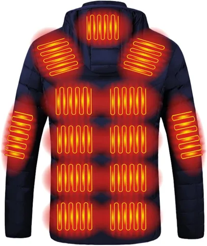 Vista 6 de Women Men Hood Long Sleeve Hood Outfits for Women Men Heated Cami Tank Hooded Winter Fall Hood 2023
