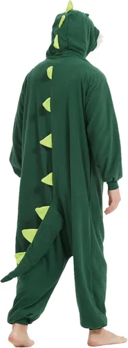Vista 6 de Mango2wind Disfraz de panda para adultos, disfraz de panda para mujer y hombre