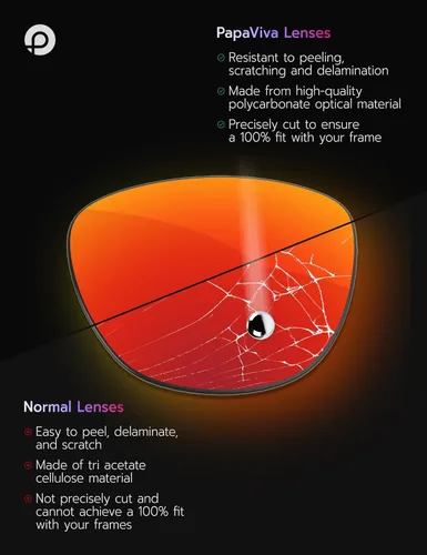 Vista 6 de Lentes de repuesto polarizadas para interruptor de estilo Oakley, 2 pares
