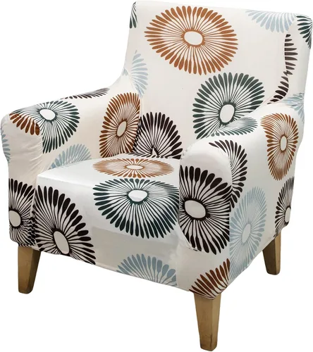 Vista 32 de FUANGUI Funda para Sillón de Banquete con Brazos Fundas para Sillas Elásticas Funda para Sillón Club Funda Suave para Sillón Sofá Cubiertas