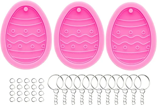 Vista 13 de 2 moldes de silicona de resina de corazón de 20 cavidades mini corazones de resina epoxi molde de fundición para joyería y colgantes, bricolaje