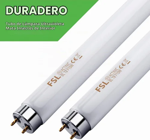 Vista 5 de Kensizer Paquete de 2 tubos de luz para exterminador de insectos de 13 pulgadas de repuesto de 10 W cada uno